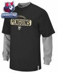 Кофта Питсбург Пингвинз Reebok / Pittsburgh Penguins Long Sleeve T-Shirt