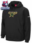 Толстовка Даллас Старз / Dallas Stars Black Playbook Fleece Hooded Sweatshirt