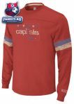 Кофта Вашингтон Кэпиталз Reebok / Washington Capitals Long Sleeve T-Shirt