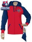 Женская толстовка Флорида Пантерз / Florida Panthers Women's Letterman Full-Zip Fleece Hooded Sweatshirt