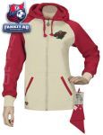 Женская толстовка Миннесота Уайлд / Minnesota Wild Women's Letterman Full-Zip Fleece Hooded Sweatshirt