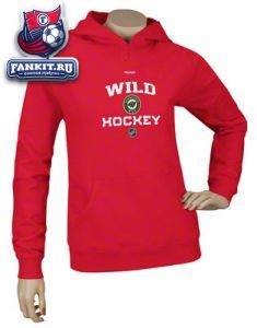 Женская толстовка Миннесота Уайлд / woman hoody Minnesota Wild