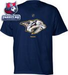 Футболка Нэшвилл Предаторз / Nashville Predators Primary Logo T-Shirt