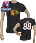 Женская футболка Чикаго Блэкхокс / Patrick Kane Women's Alternate Her Replica Chicago Blackhawks Name and Number T-Shirt