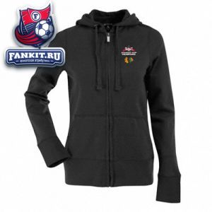 Женская толстовка Чикаго Блэкхокс / woman hooded Chicago Blackhawks