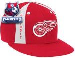 Кепка Детройт Ред Уингз / Detroit Red Wings Red Mitchell & Ness Panel Down Fitted Hat