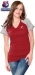 Женская футболка Детройт Ред Уингз / Detroit Red Wings Women's Red Energy V-Neck T-Shirt