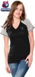 Женская футболка Филадельфия Флайерз / Philadelphia Flyers Women's Black Energy V-Neck T-Shirt