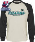 Кофта Сан-Хосе Шаркс / San Jose Sharks Triumphant Long Sleeve Raglan T-Shirt