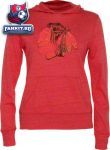 Женская толстовка Чикаго Блэкхокс / Chicago Blackhawks Women's Blasted Long Sleeve Hooded Tri-Blend T-Shirt