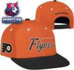 Кепка Филадельфия Флайерз / Philadelphia Flyers Mitchell & Ness The Script Is In 2-Tone Snapback Hat