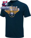 Футболка Баффало Сейбрз / Buffalo Sabres Navy Amazing Greats Retro T-Shirt