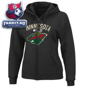 Женская толстовка Миннесота Уайлд / woman hoody Minnesota Wild