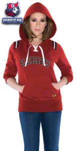 Женская толстовка Чикаго Блэкхокс / woman hooded Chicago Blackhawks