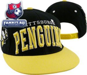 Кепка Питсбург Пингвинз / Pittsburgh Penguins Snapback Hat