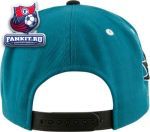 Кепка Сан-Хосе Шаркс / San Jose Sharks Teal Super Star Snapback Hat