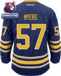 Игровой свитер Баффало Сейбрз / Tyler Myers Jersey: Reebok Blue #57 Buffalo Sabres Premier Jersey
