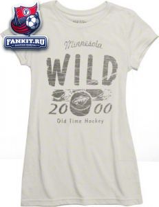 Женская футболка Миннесота Уайлд / woman t-shirt Minnesota Wild
