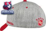 Кепка Нью-Джерси Девилз / New Jersey Devils Mitchell & Ness Grey Vintage 2-Tone Flex Hat