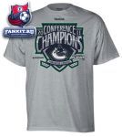 Футболка Ванкувер Кэнакс /Vancouver Canucks 2011 NHL Western Conference Champions Official Locker Room T-Shirt 