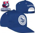 Кепка Виннипег Джетс / Winnipeg Jets Mitchell & Ness Navy Vintage Novelty 'Pinch Panel' Snapback Hat