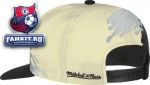 Кепка Лос-Анджелес Кингз / Los Angeles Kings Mitchell & Ness Cream Vintage 'Paintbrush' Snapback Hat