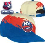 Кепка Нью-Йорк Айлендерс / New York Islanders Mitchell & Ness Cream Vintage 'Paintbrush' Snapback Hat