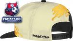 Кепка Ванкувер Кэнакс / Vancouver Canucks Mitchell & Ness Cream Vintage 'Paintbrush' Snapback Hat
