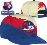 Кепка Виннипег Джетс / Winnipeg Jets Mitchell & Ness Cream Vintage 'Paintbrush' Snapback Hat