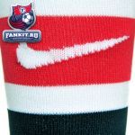 Арсенал гетры игровые 2012-14 Nike белые / Arsenal Home Socks 2012/14