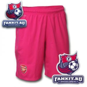Арсенал трусы игровые вратарские 2012-13 Nike малиновые