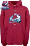 Толстовка Колорадо Эвеланш / Colorado Avalanche Primary Logo Hooded Fleece Sweatshirt