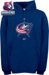 Толстовка Коламбус Блю Джекетс / Columbus Blue Jackets Primary Logo Hooded Fleece Sweatshirt