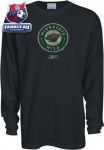 Кофта Миннесота Уайлд / Minnesota Wild Faded Logo Long Sleeve Waffle Shirt