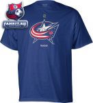 Футболка Коламбус Блю Джекетс / Columbus Blue Jackets Primary Logo T-Shirt