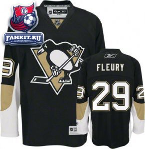 Игровой свитер Питтсбург Пингвинз Флёри Reebok / Pittsburgh Penguins Premier Jersey