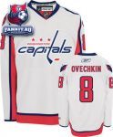 Игровой свитер Вашингтон Кэпиталз Reebok Овечкин / Alex Ovechkin Jersey Reebok White #8 Washington Capitals Premier Jersey