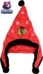 Шапка Чикаго Блэкхокс / Chicago Blackhawks Holiday Dangle Hat