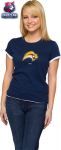 Женская футболка Баффало Сейбрз / Buffalo Sabres Women's Logo Premier Too Cap Sleeve Layered Tissue Tee