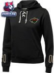 Женская толстовка Миннесота Уайлд / Minnesota Wild Women's Queensboro Lace Hooded Sweatshirt