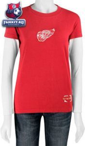 Женская футболка Детройт Ред Уингз / woman t-shirt Detroit Red Wings