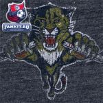 Женская футболка Флорида Пантерз / Florida Panthers Women's Tri-Blend Blasted Tee