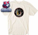 Футболка Чикаго Блэкхокс / Chicago Blackhawks Old Time Hockey Cream Throwback T-Shirt