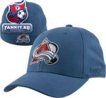 Кепка Колорадо Эвеланш / Colorado Avalanche Basic Logo Navy Structured Flex Hat