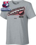 Женская футболка Детройт Ред Уингз / Detroit Red Wings 2009 Women's Western Conference Champions Locker Room T-Shirt