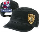 Женская кепка Бостон Брюинз / Boston Bruins Women's '47 Brand Black Crest Fidel Adjustable Hat