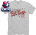 Футболка Детройт Ред Уингз / Detroit Red Wings '47 Brand Vintage White Between The Lines Vintage Tee