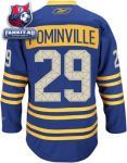 Игровой свитер Баффало Сейбрз / Jason Pominville Jersey: Reebok Alternate #29 Buffalo Sabres Premier Jersey