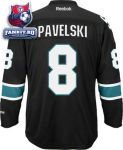 Игровой свитер Сан-Хосе Шаркс / Joe Pavelski Jersey: Reebok Alternate #8 San Jose Sharks Premier Jersey