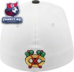 Кепка Чикаго Блэкхокс / Chicago Blackhawks White Z20 Flex Hat